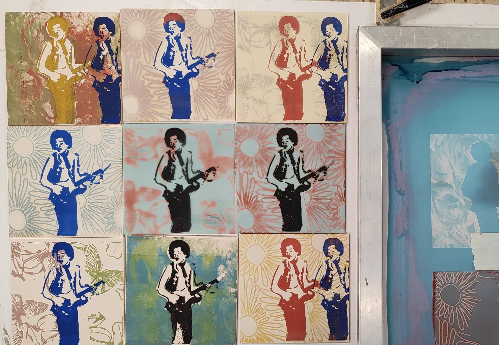 Surface Design / Ceramic Screen Printing / Introduction / Advanced / Amnon Amos