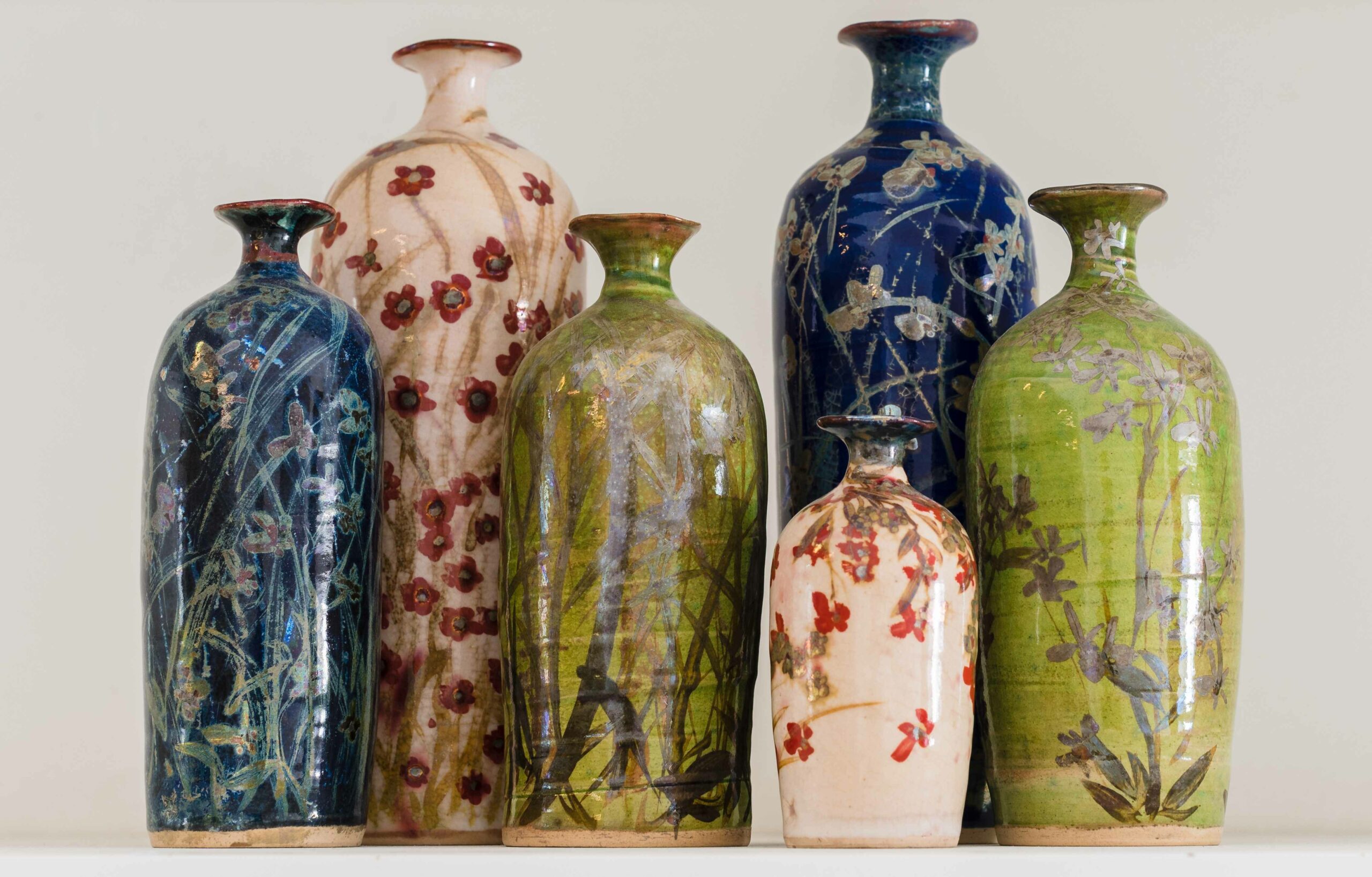 Intermediate Wheel Throwing / Bottles and Vases / Raya Stern