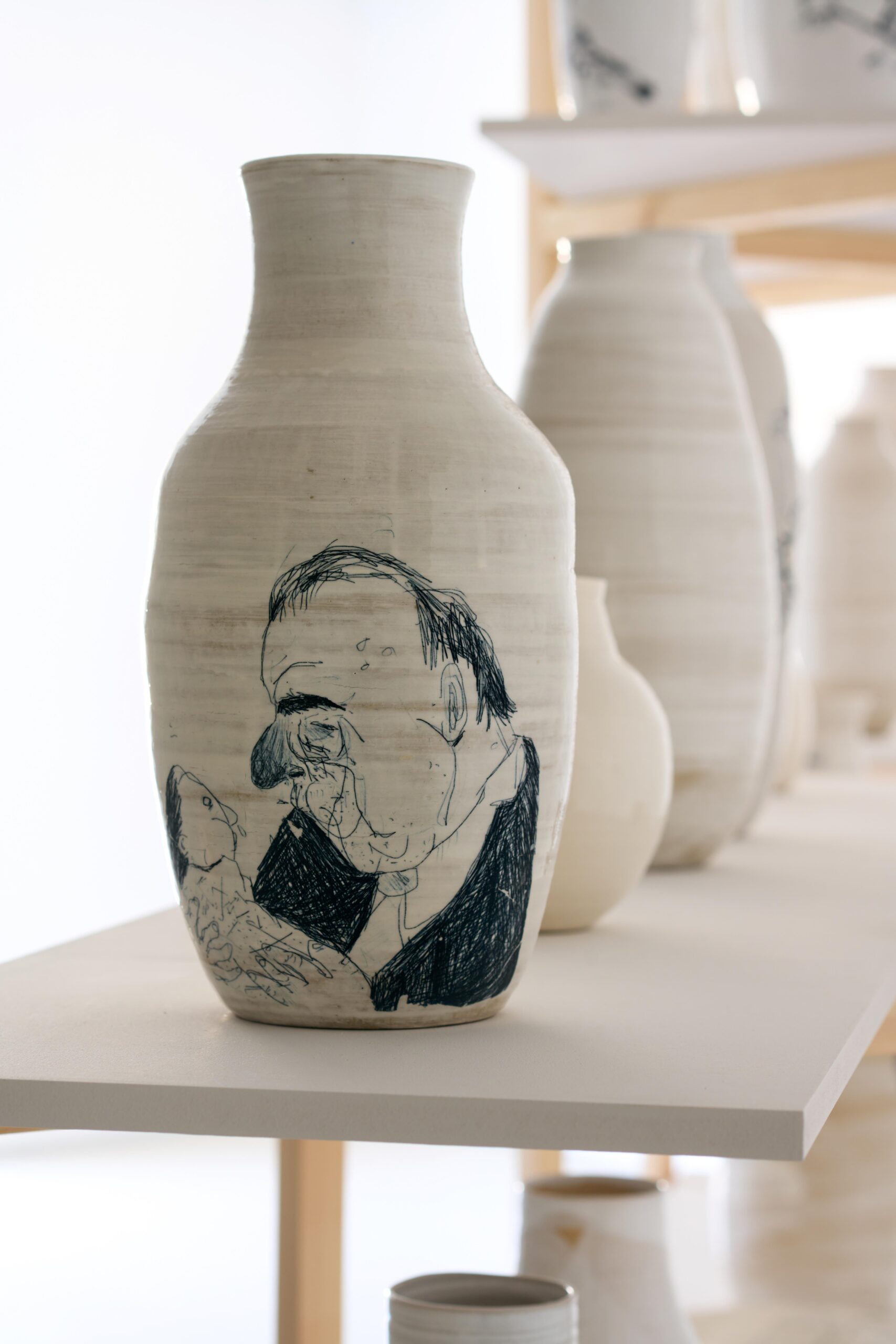 Surface / Sketching, Painting and Clay/ Inbar Frim